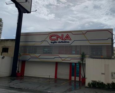 Fachada em ACM e letras em acrílico