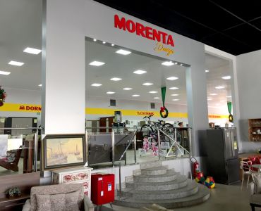 Pórtico em ACM e letras em PVC expandido